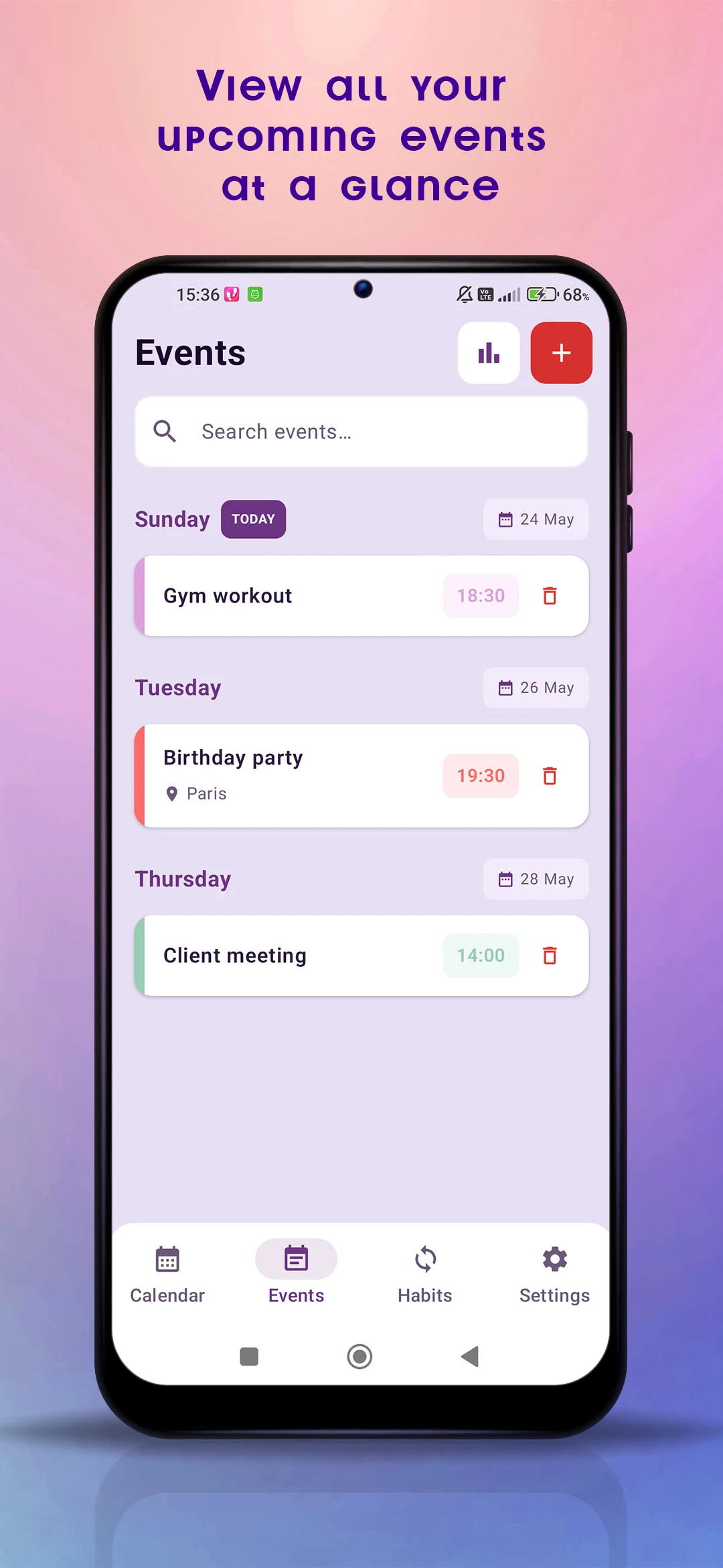 LifeTrack screenshot