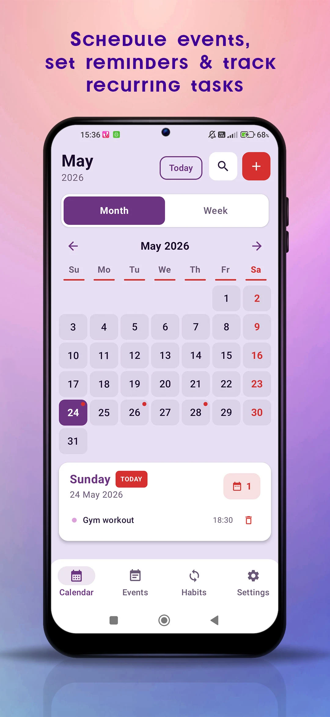 LifeTrack screenshot